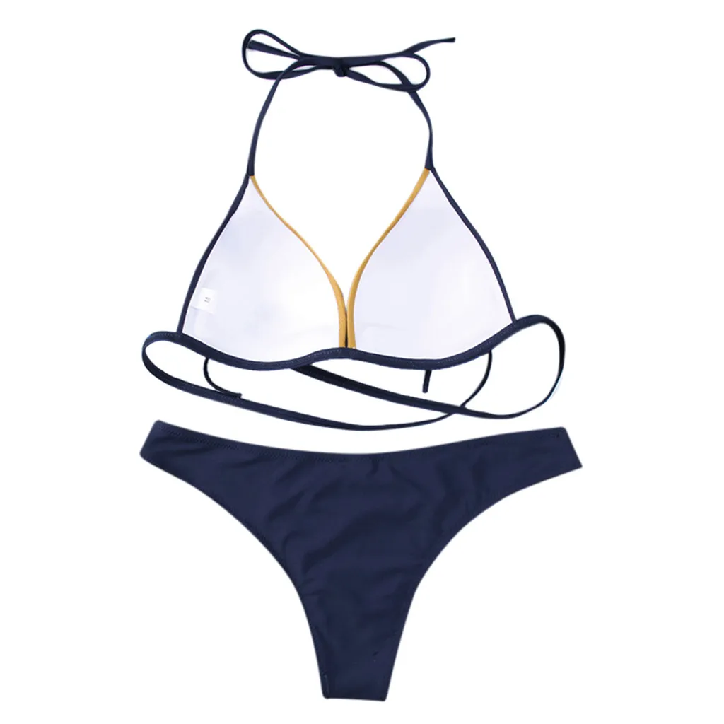 Женский купальный костюм сексуальное бикини 2019 купальник для женщин бюстгальтер
