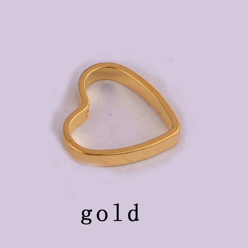 gold color 50 шт./партия,, простые медные Полые Подвески в форме сердца, медные Подвески для ювелирных изделий, аксессуары ручной работы - Окраска металла: gold color