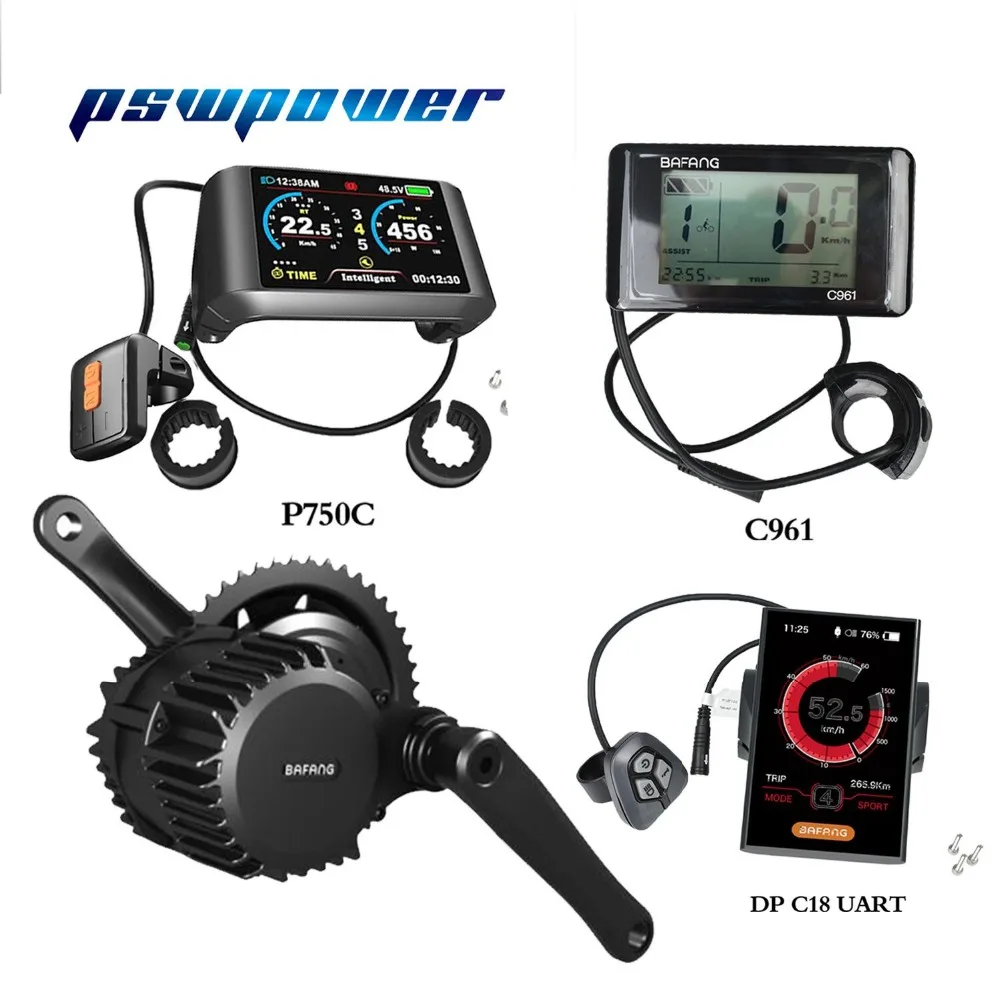 bafang/8FUN BBSHD 48V 1000 W, фара для электровелосипеда в электрический велосипед двигатель 8fun середине приводной двигатель комплект для переоборудования электрического велосипеда для полных женщин, фара для электровелосипеда