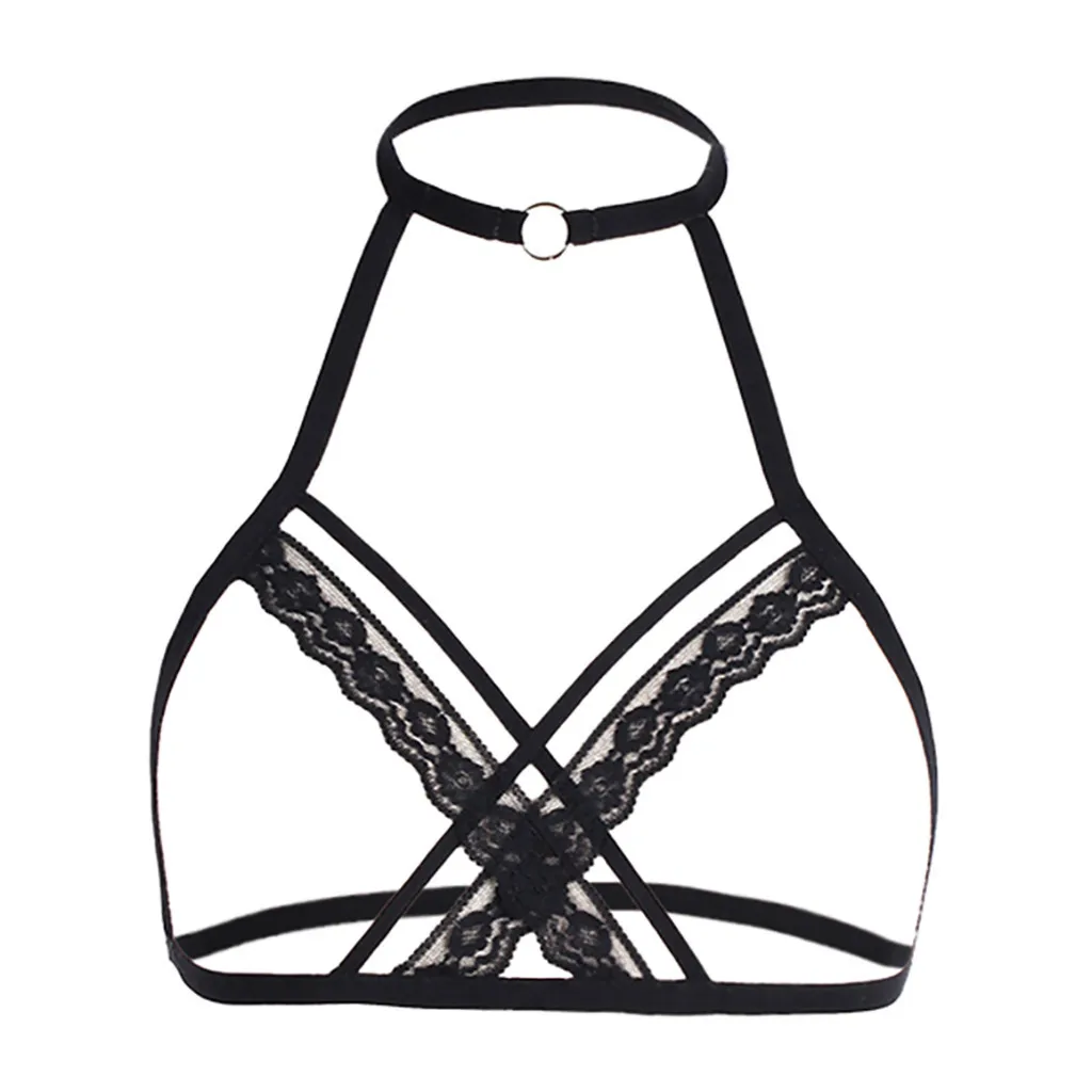 Soutien gorge, бандаж, привлекательный, женский, клетка, бюстгальтер, эластичный, клетка, бюстгальтер на бретельках, с вырезами, бюстгальтер, бюстье, нижнее белье, открытая чашка, пуш-ап, бюстгальтер, 50