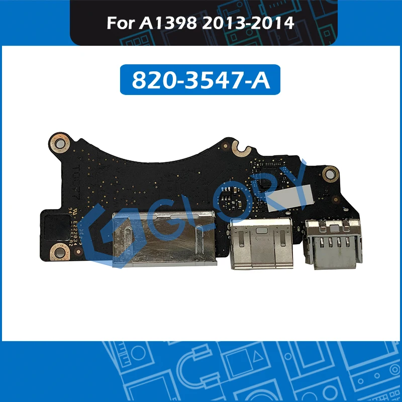 Оригинал 820 3071 A 3547 5482 для Macbook Pro Retina 15 ''A1398 USB HDMI SD I/O Board 2012 2013 2014 2015