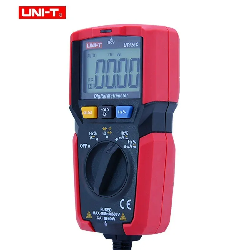 Цифровой мультиметр UNI T UT125C Измеритель постоянного и переменного тока