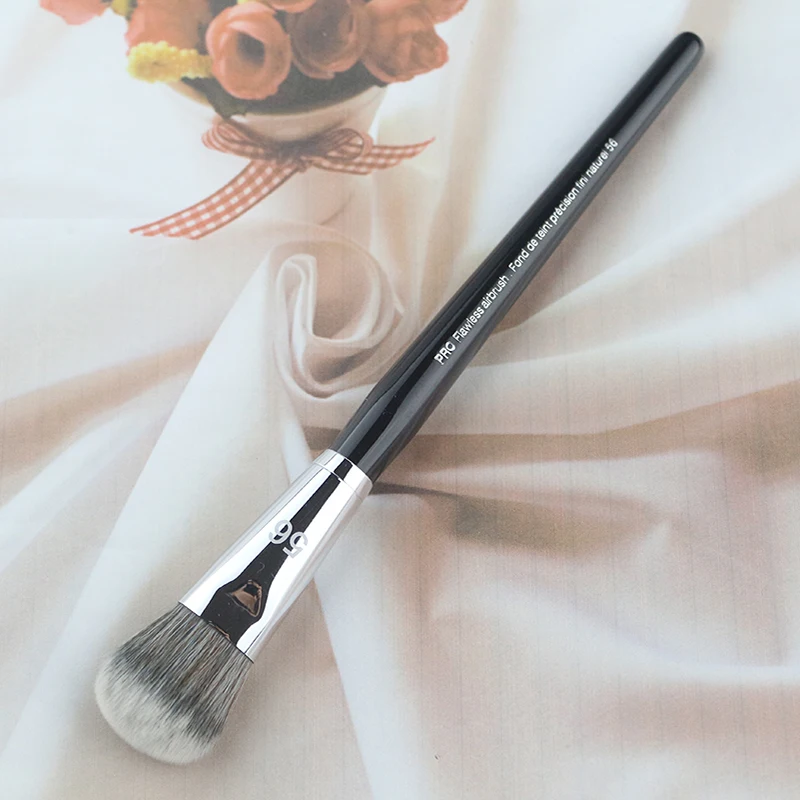2017 популярная деревянная ручка синтетических волос Pro безупречная № 56 щетка для