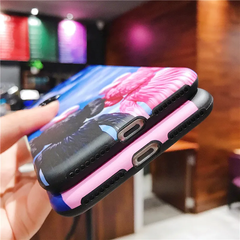Hot Luxe Dumbo Soft TPU Silicon Cover Case voor iphone 6 S 7 plus 8 New Sesame Street Voor X XR XS Max telefoon |
