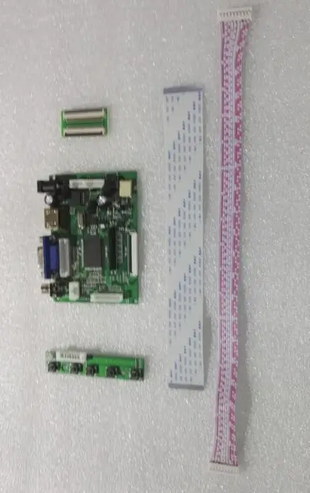 Универсальная плата контроллера VGA 2AV 50PIN TTL LVDS модуль монитора для Raspberry PI LCD AT070TN92