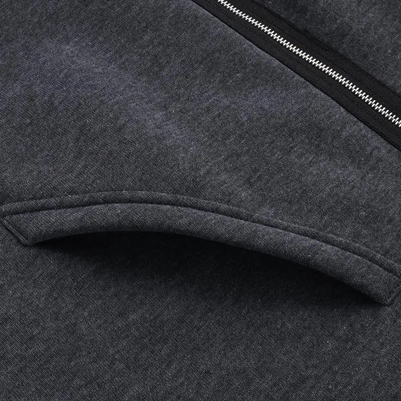 ZANZEA, женское повседневное пальто с капюшоном, длинным рукавом, на молнии, необычное, повседневное, однотонное, длинное пальто, толстовка размера плюс