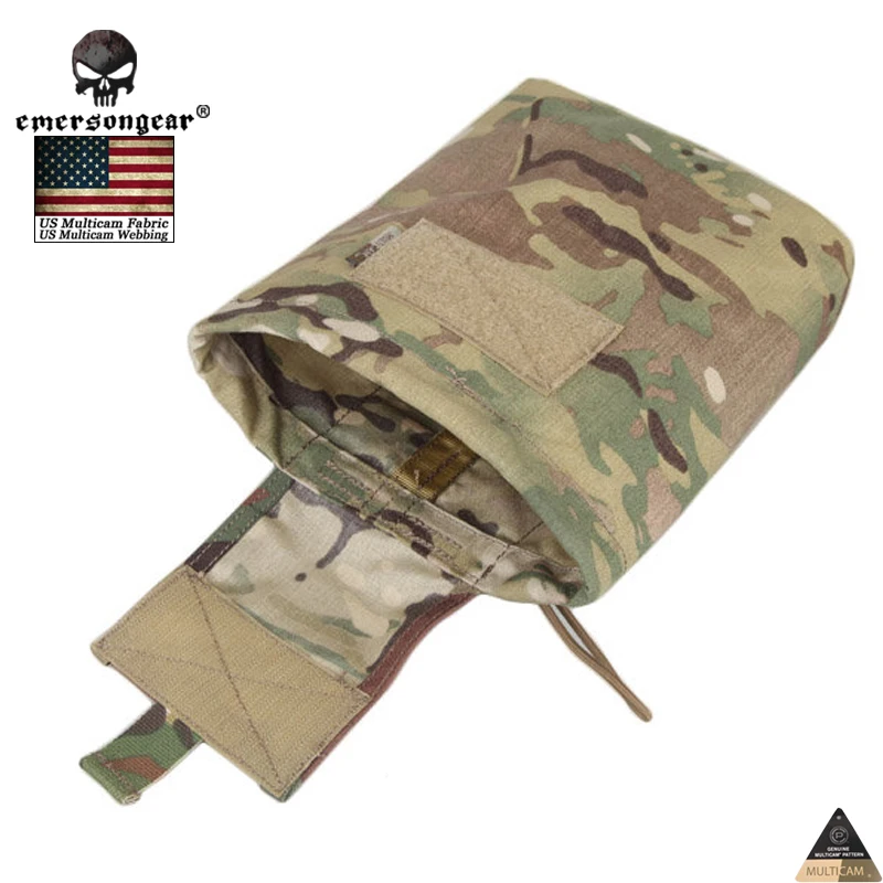 Emersongear складной мешок для сброса Мультикам MOLLE тактический большой магазина US 500D