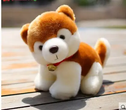 Около 25 см Белл хаски собака плюшевая игрушка мягкая товары высокого качества