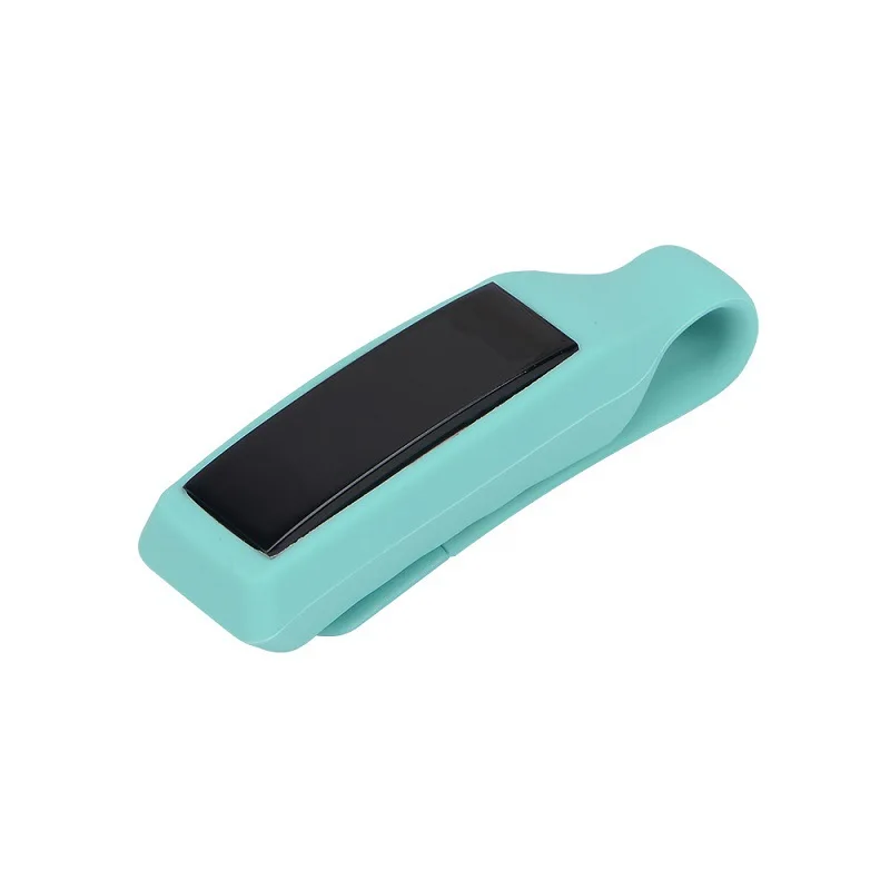 Light green Для Fitbit Ace зажим застежка мягкий силиконовый резиновый Зажим для ремня Сменный Чехол-держатель для Fitbit Alta/HR умный Браслет - Цвет: Light green