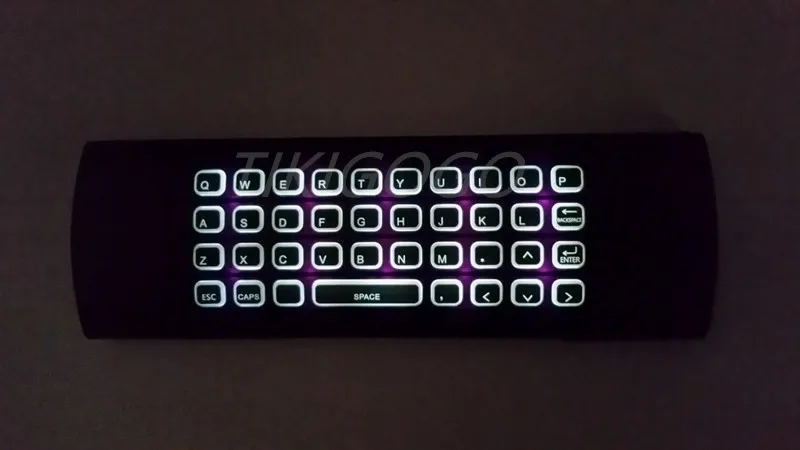 MX3 подсветка Голосовая воздушная мышь мини клавиатура 5 ИК обучения для Shield tv android smart tv box Raspberry pi 3 Пульт дистанционного управления