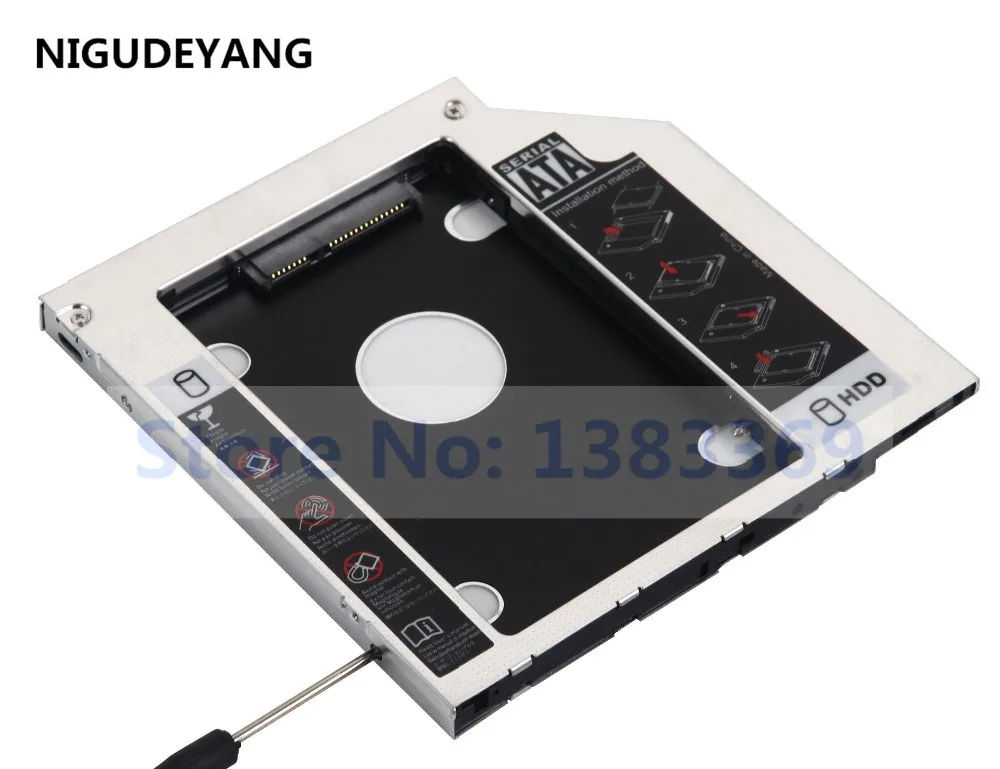 NIGUDEYANG SATA 2nd жесткий диск HDD SSD корпус Caddy адаптер для Lenovo ThinkPad P70 P71 L340|Корпус