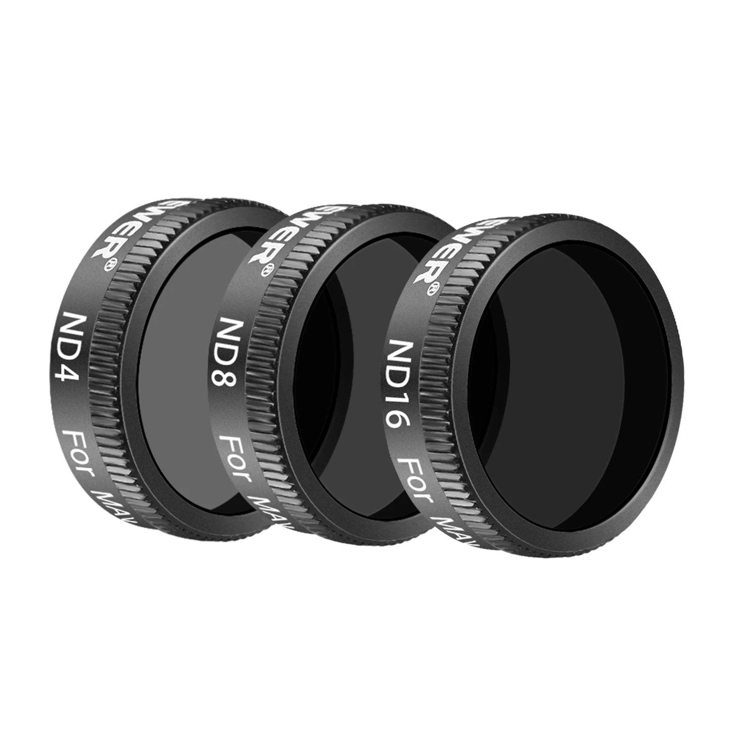 

Neewer DJI Mavic Air Lens Filter Kit - 3 Pieces Pro Neutral Density Filters ND4 ND8 ND16 Filter Made of Multi Coated Waterproof