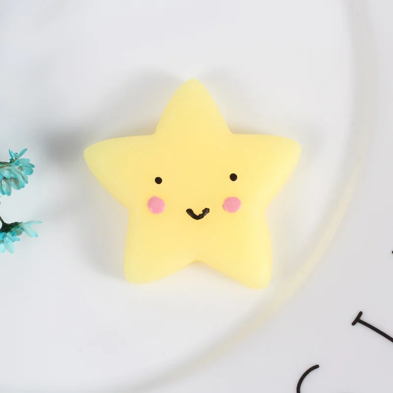 Squishy Star Аксессуары для телефона Kawaii Mini Мягкие силиконовые Squishi животные рука