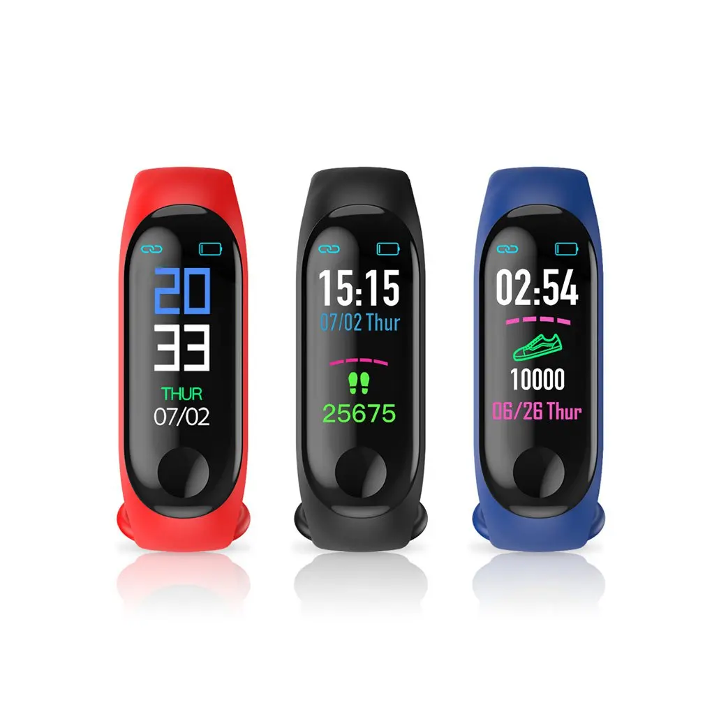 Смарт-часы Mi Band 3 спортивные часы с экраном пульсометром измерением
