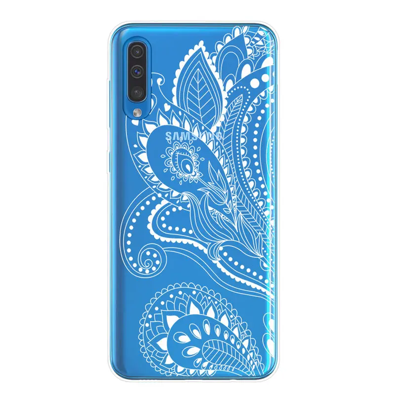 T6115 Ретро Мандала Цветок чехол для телефона для samsung A10 A20 A30 A40 A50 A60 A70 A80 Чехол Мягкий ТПУ Ловец снов чехол s Coque Capa - Цвет: T6115
