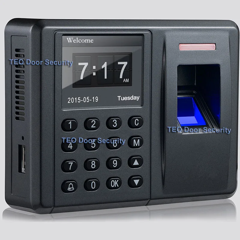 1000 Fingers Biometric Access Control attendance system Device Home Security Control System EM Electromagnetic Lock