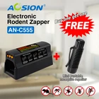 Бесплатная доставка, купить Aosion, устройство для борьбы с вредителями, электрическая мышь, ловушка для крыс (есть портативный отпугиватель комаров бесплатно)