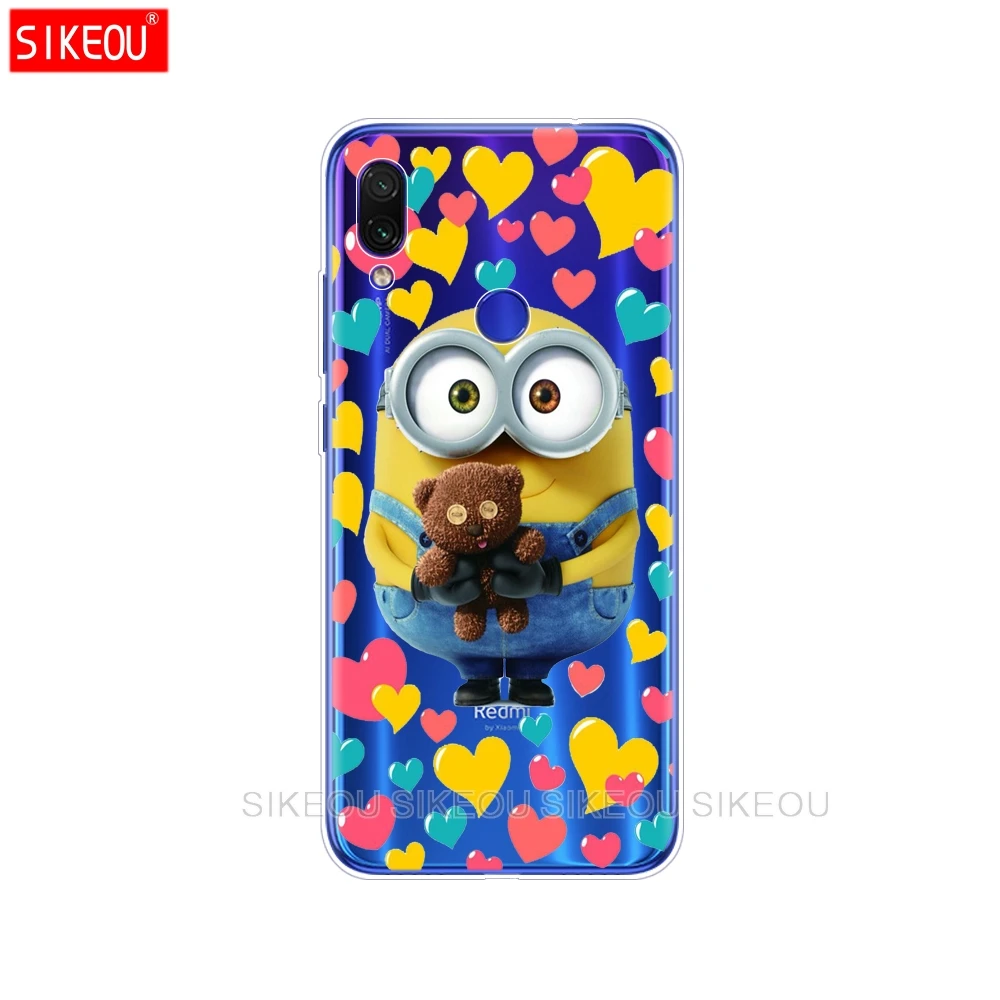 Для Xiaomi Redmi Note 7 чехол силиконовый мягкий ТПУ с рисунком для Xiaomi Redmi Note 7 Чехол 6,3 дюймов Fundas Coque Redmi Note7 чехол s - Цвет: 33624