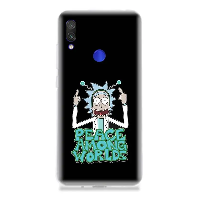 Рик Cosmic Adventur случае телефон назад для Xiaomi Redmi 4 4X5 5A 6 7 Pro Redme S2 идти подарок арт