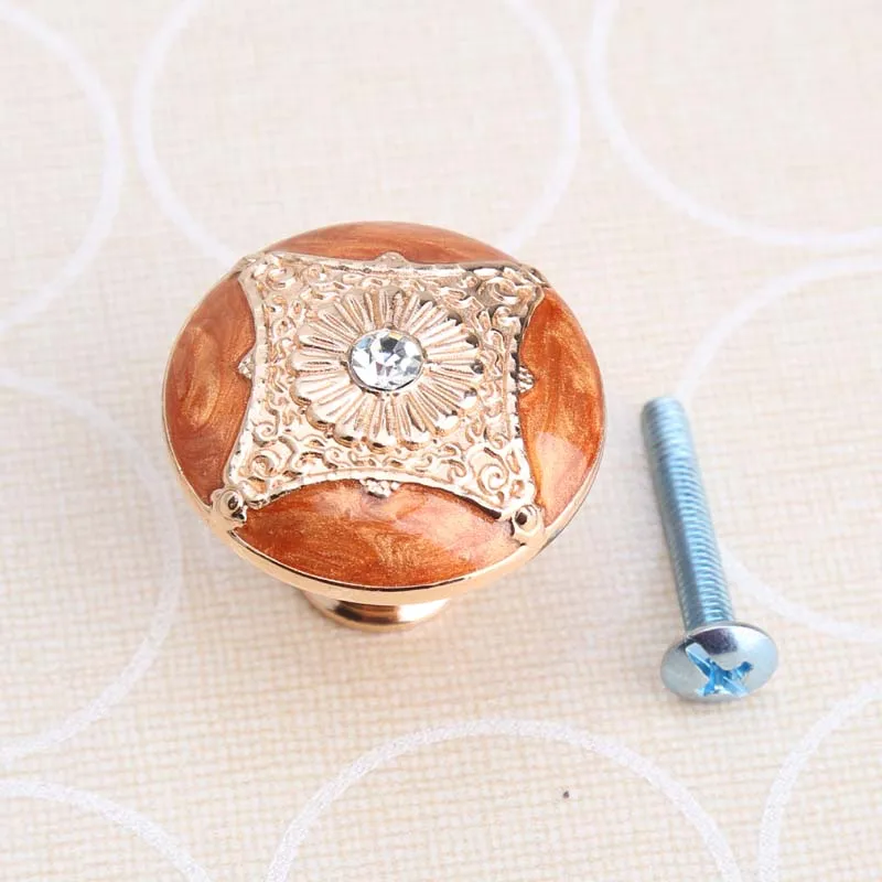 Ручки для кухонного шкафа ручки в виде Розы ручка красная белая янтарная