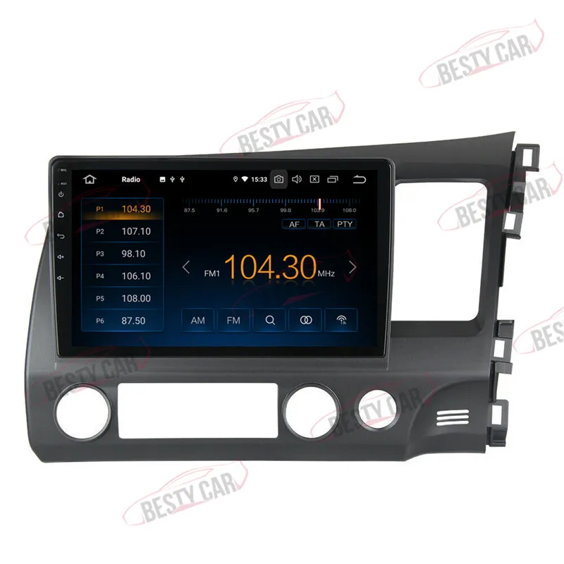 10 1 ''Android 9 0 головное устройство для Honda Civic радио автомобильный стерео gps