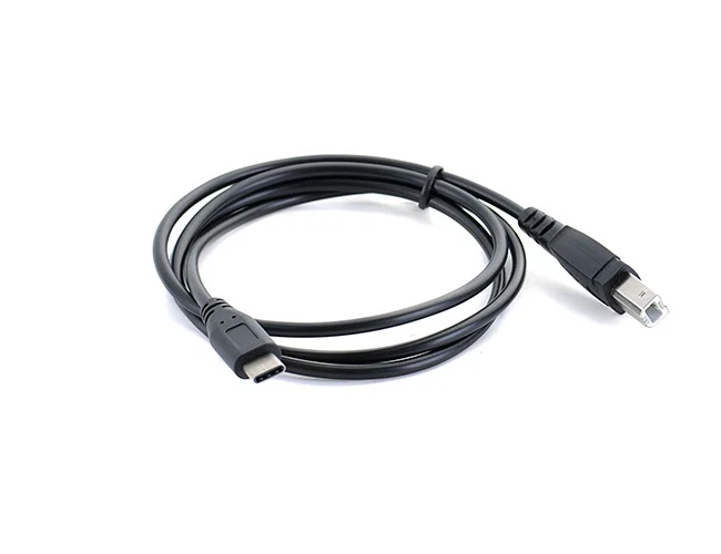 10 шт./лот USB Type c к B 2 0 кабель типа C для принтера сканера шнур 1 м (3