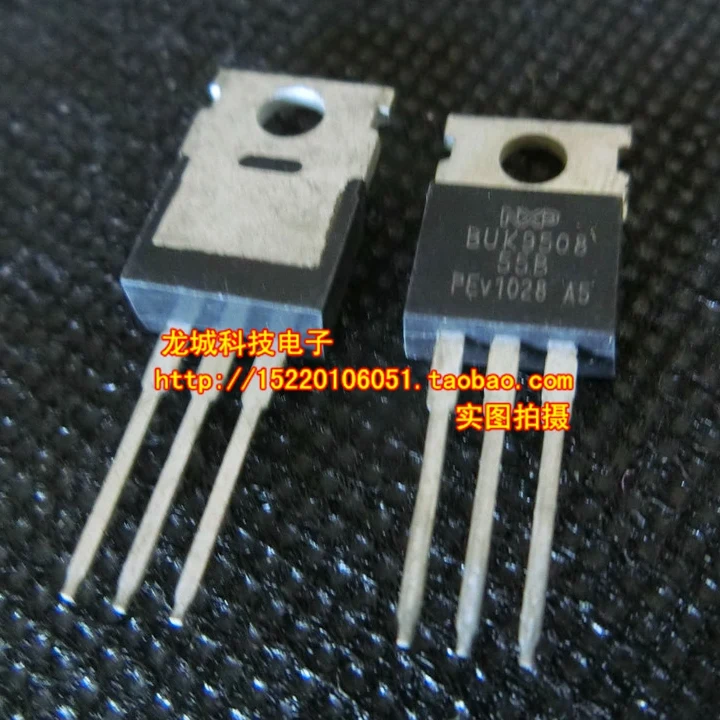 50PCS BUK9508-55 BUK9508-55B MOS TO-220 new line field effect tube |