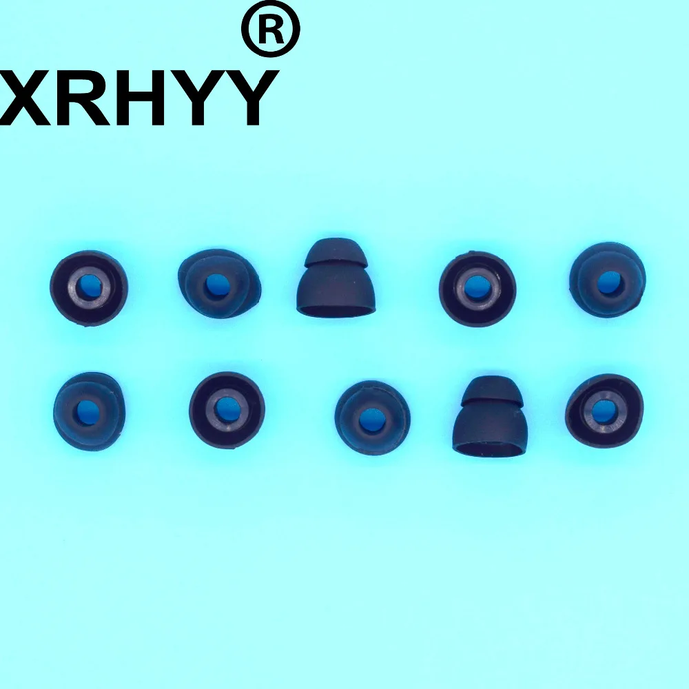 XRHYY Сменные наушники с двойным фланцем, наушники для наушников Skullcandy, 8 пар, разные цвета