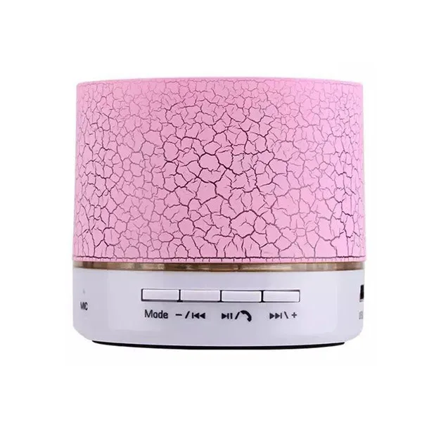 Pink Светодиодный мини Bluetooth динамик TF USB FM Музыкальный громкий динамик s Hand-Free для sony Ericsson Live с Walkman с микрофоном - Цвет: Pink