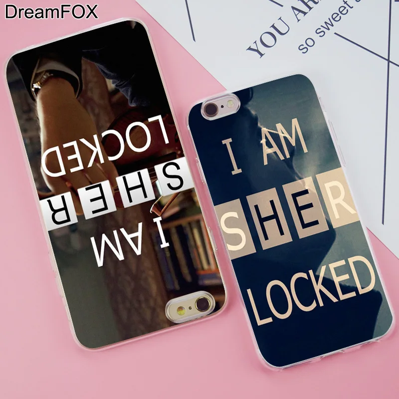DREAMFOX K193 Шерлок Бенедикт Мягкий ТПУ силиконовый чехол для Apple iPhone 11 Pro X XR XS Max 8 7 6 6S