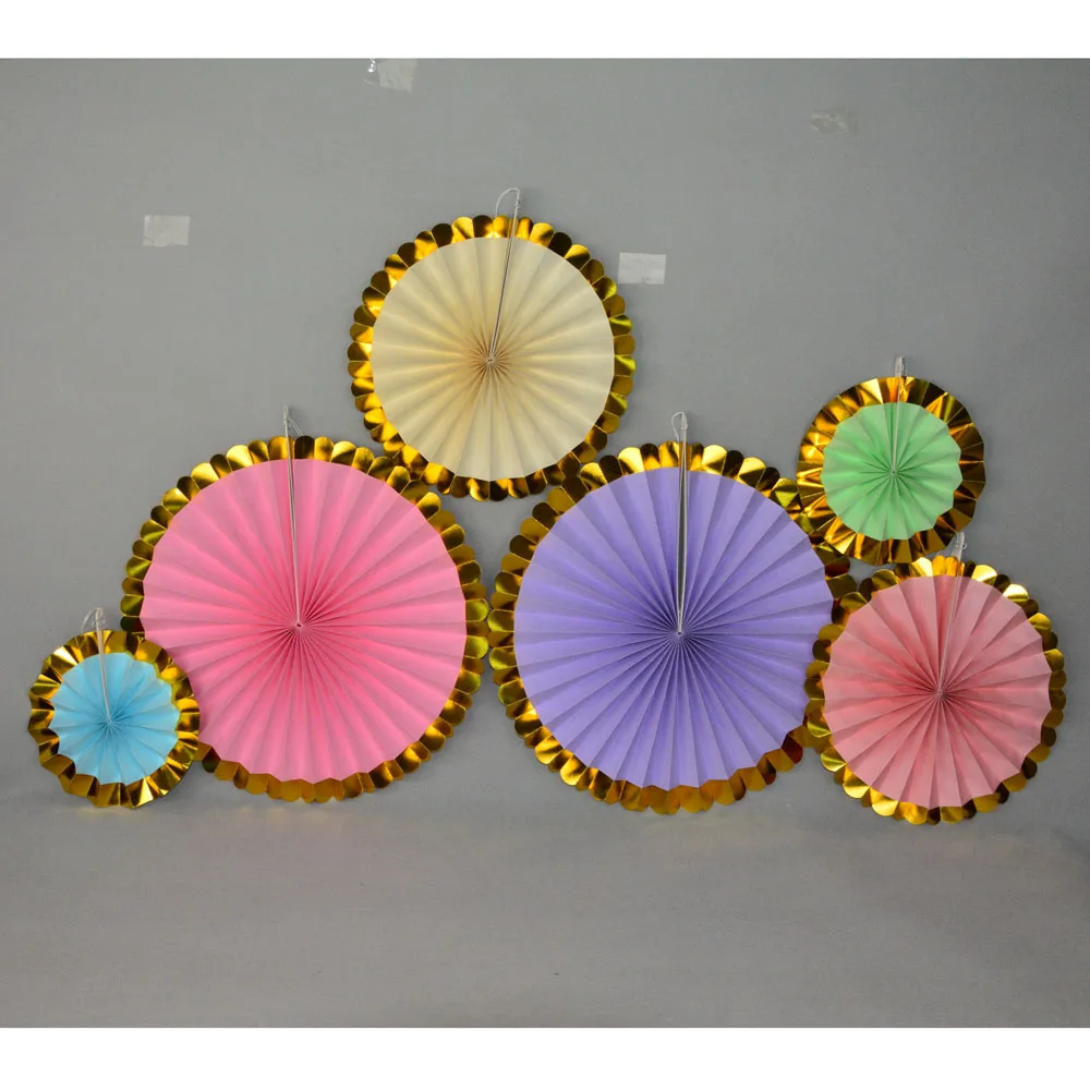 Новое поступление 2019 6 шт./компл. золотой розовый серебристый синий складной