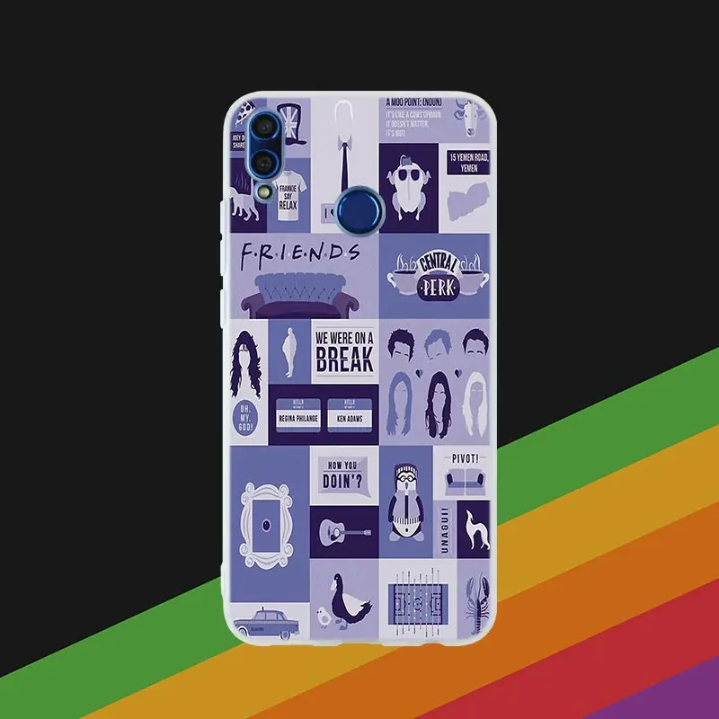 Phone Case 8 Силиконовый чехол для телефона, сериал "Лучшие друзья" для huawei Honor 10i 9i Lite 8a 8x max 8c 7x 7a pro 6x V20 Paly Soft - Цвет: Phone Case 8