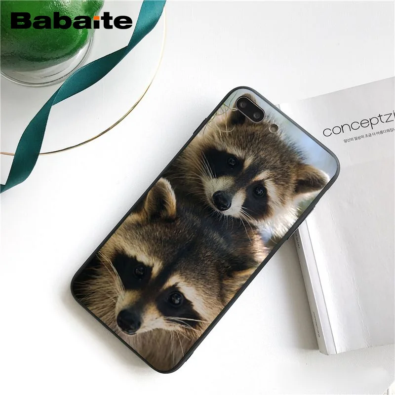 Babaite модный енот красная панда лиса чехол для телефона для iphone 11 Pro 11Pro Max X XS MAX 6 6s 7 7plus 8 8Plus 5 5S SE XR