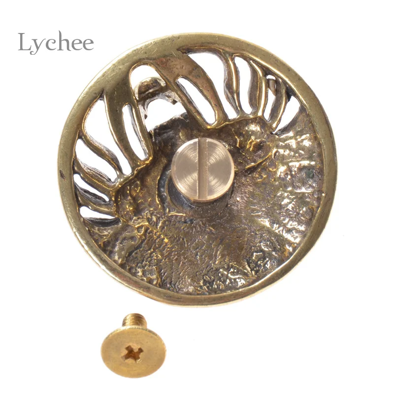 Lychee Life 1 шт. череп заклепки для одежды для кожевенного ремесла DIY панк череп заклепки Одежда Швейные заклепки для одежды