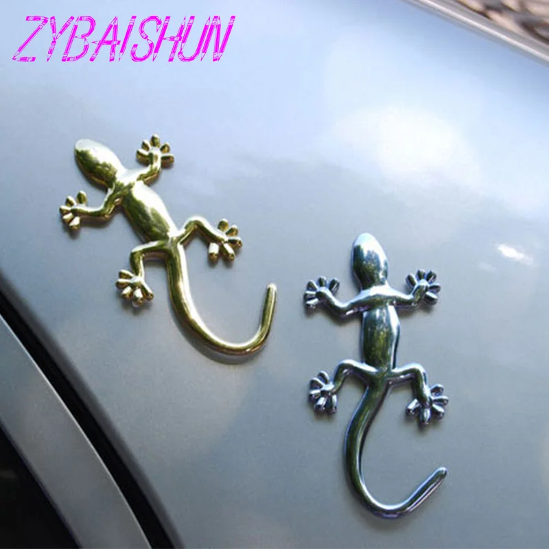 ZYBAISHUN 3D Gecko автомобильный значок эмблема наклейки для Chery Tiggo Fulwin A1 A3 QQ E3 E5 G5 V5/EMGRAND EC7