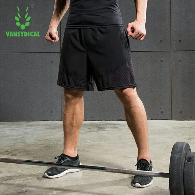 Vansydical шорты для бега мужские спортивные шорты «Фитнес» дышащие быстросохнущие баскетбольные футбольные шорты мужские тренировочные шорты для спортзала