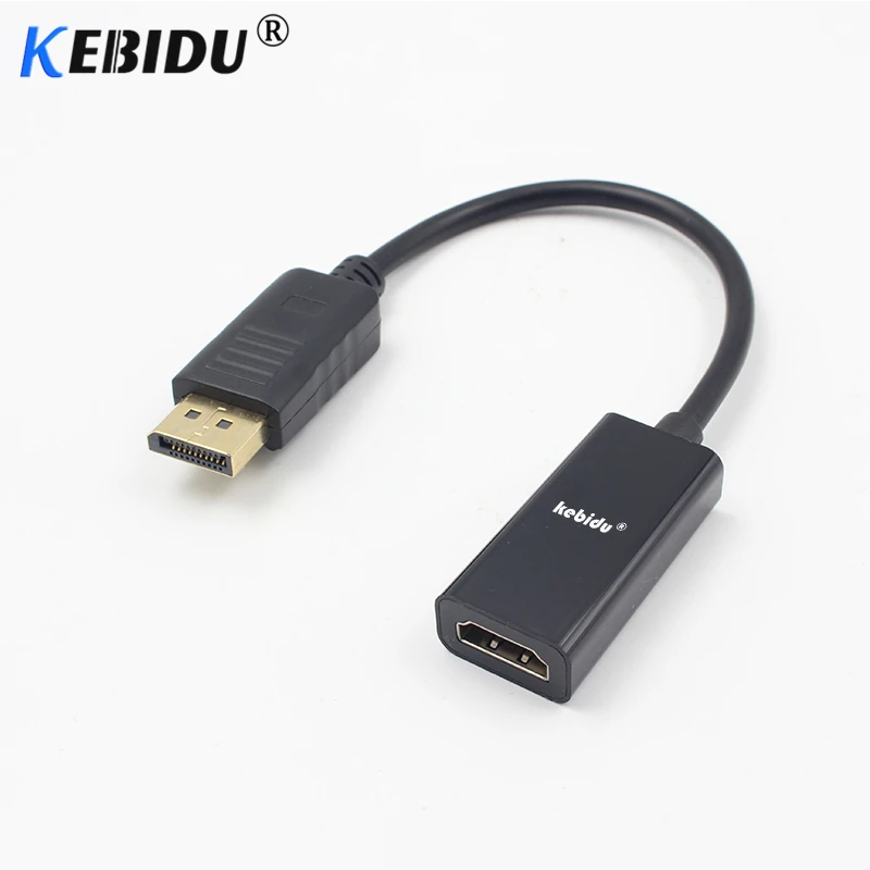 Адаптер kebidu 1080P DP в HDMI-совместимый Кабель-адаптер порт дисплея HDMI-com' HDTV