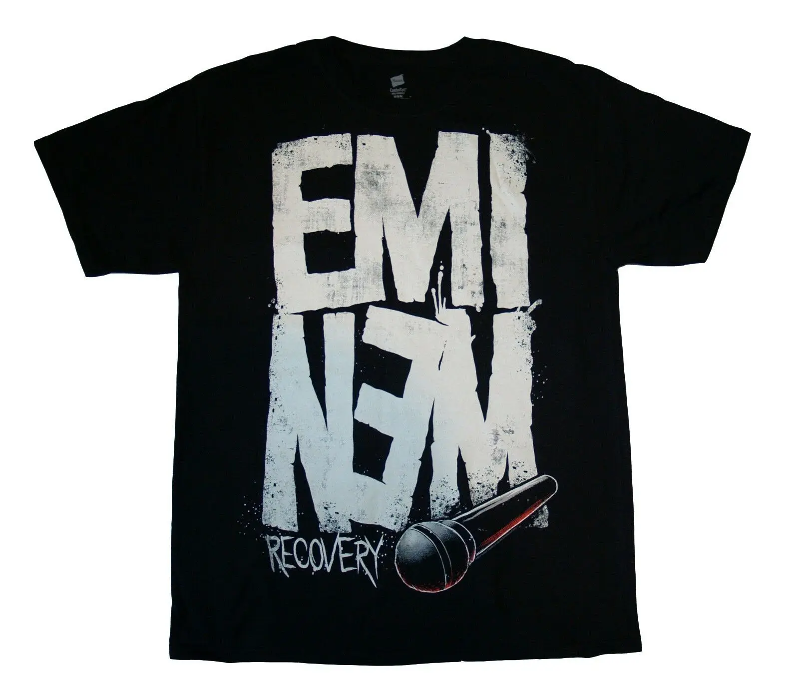 EMINEM Recovery футболка S M L XL 2XL брендовая новая официальная хит продаж летняя мужская
