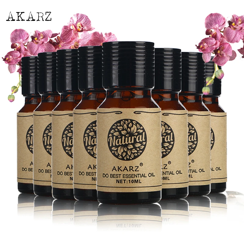 AKARZ value sets skin care Oregano+Jasmine+Eucalyptus+Tea Tree+Citronella+Musk+Rose+Cherry blossom essential Oils 10ml*8
AKARZ value sets skin care Oregano+Jasmine+Eucalyptus+Tea Tree+Citronella+Musk+Rose+Cherry blossom essential Oils 10ml*8