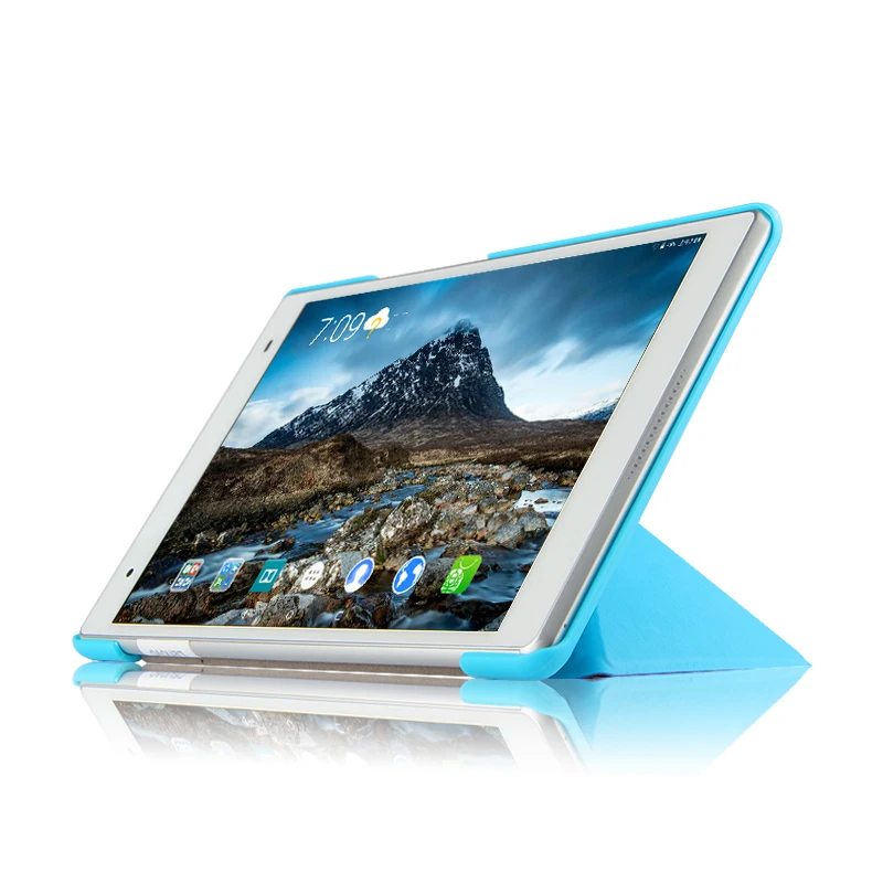 Умный чехол для Lenovo Tab 4 8 Plus планшета с диагональю 0 дюйма защитная пленка кожаный