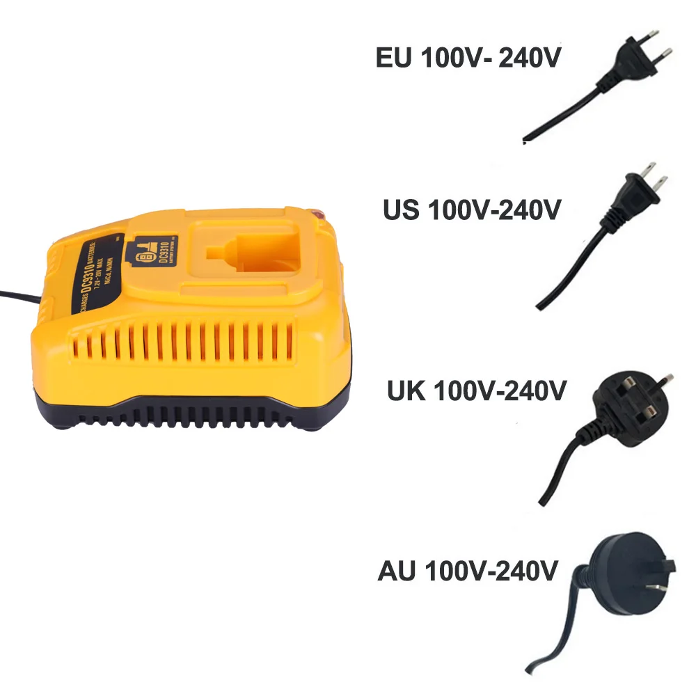 Зарядное устройство для аккумуляторов DEWALT DC9310 7 2 18 в NiCad и NiMh DW9057 DC9071 DC9091