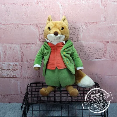 32CM Аниме плюшевый кролик Питер плюшевый и мистер Tod Ежик игрушка милая девочка плюшевый кролик Питер Кукла День рождения подарок на день детей - Цвет: 32CM