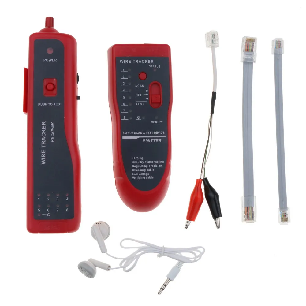 Оригинальный Cat5 Cat6 RJ11 RJ45 Телефонный Провод Tracker Tracer тонер локальной сети Ethernet