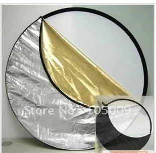 

60cm 24" Photo collapsible 5 in 1 Light Reflector KIT for Studio