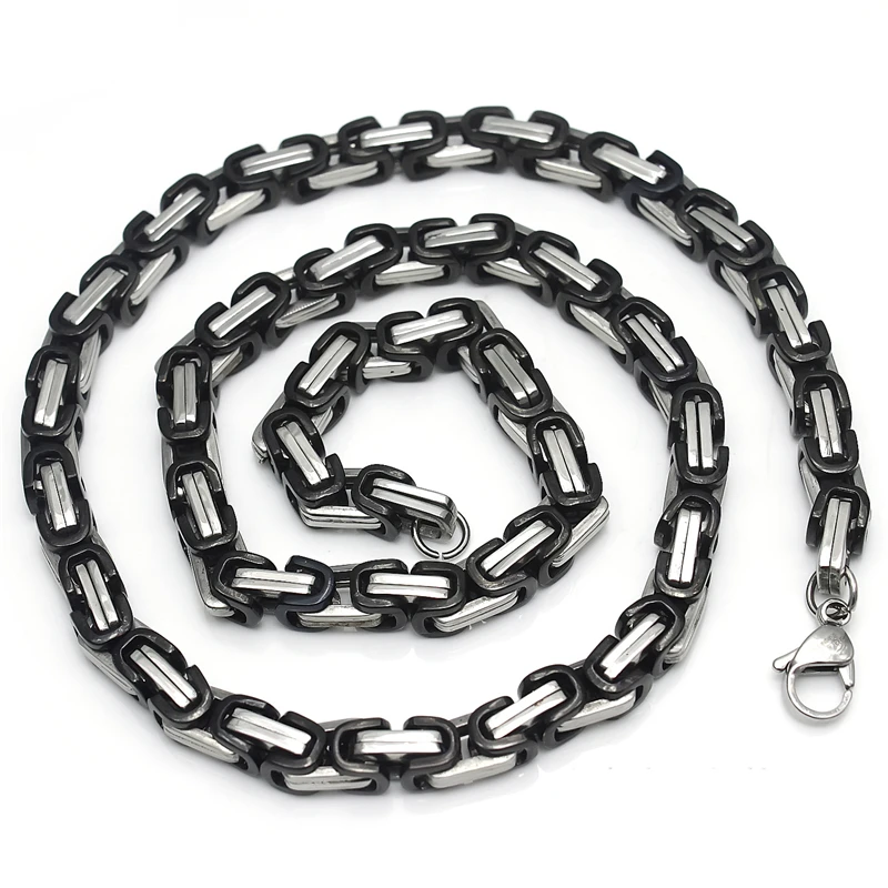 JINSE цепочки в стиле хип хоп для мужчин ювелирные изделия звенья цепи из толстой