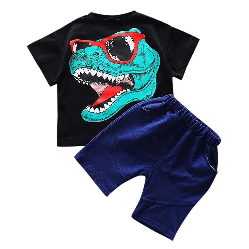 Детская одежда для малышей Топы с героями мультфильмов маленьких мальчиков и