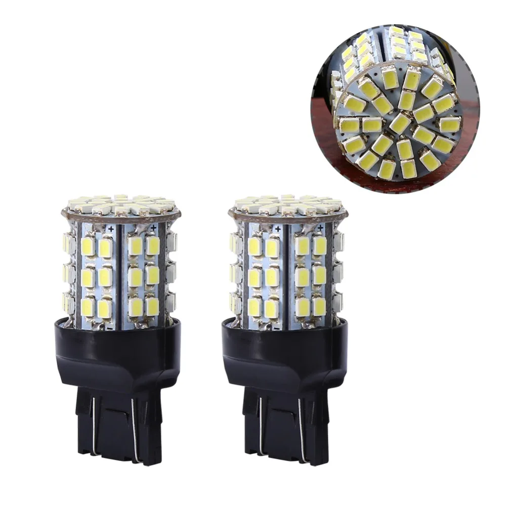 2 шт. светодиодсветодиодный лампы 7443 64 SMD 6000K для заднего тормоза и стоп