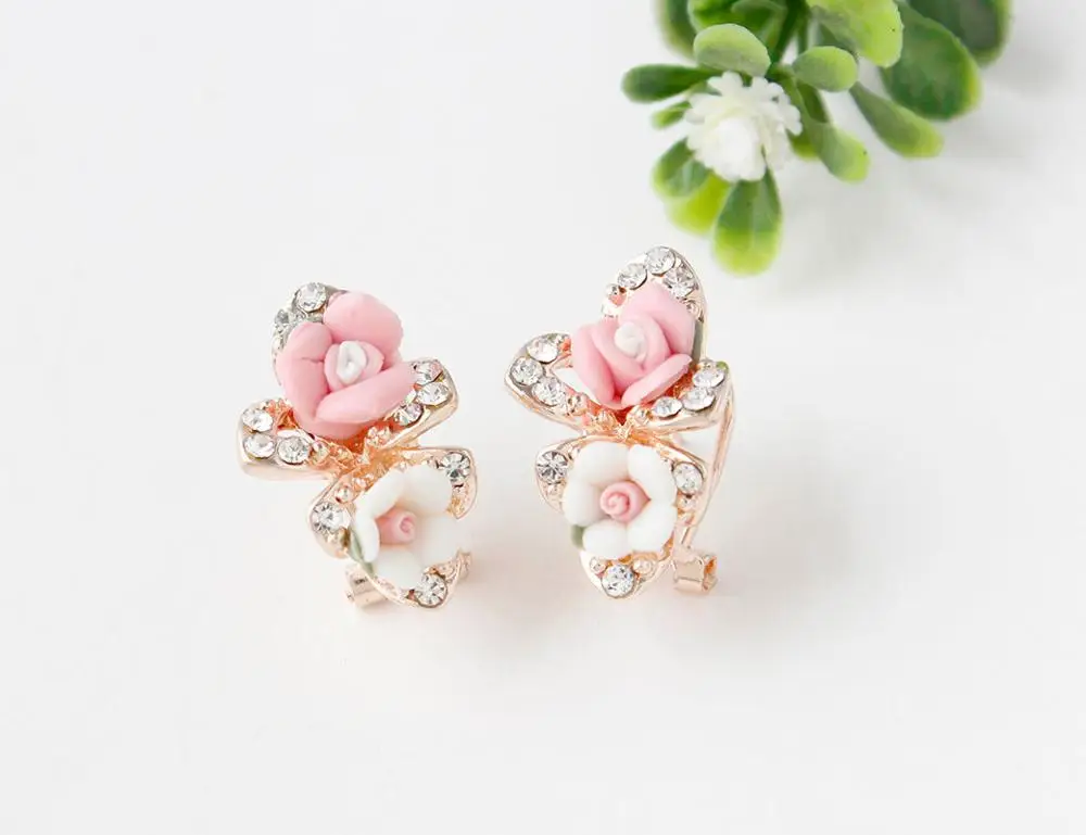 Брендовые дизайнерские Изящные серьги с кубическим цирконием ручной работы