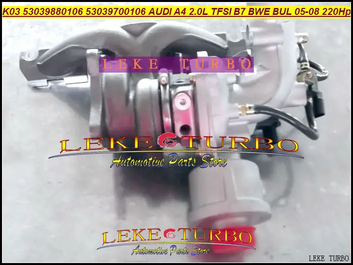 K03 106 53039880106 5303 988 0106 53039700106 06D145701G Турбокомпрессор для AUDI A4 2.0L TFSI B7 2005 2008 BWE BUL