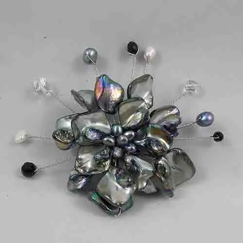 Магазин ювелирных изделий из уникального жемчуга брошь бисера ручной работы